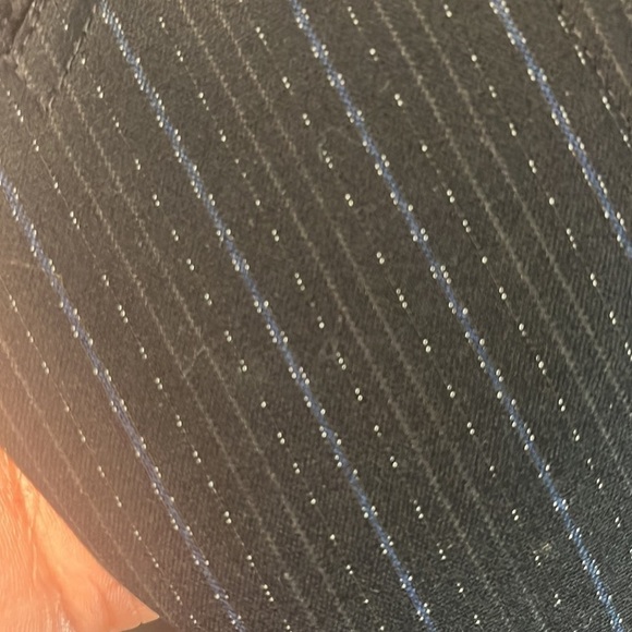 Lafayette 148 Blazer Lightweight Wool Pinstripe Black Size 8 - Picture 11 of 11